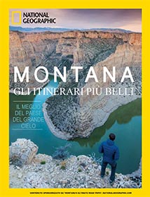 photos of big horn canyon on the cover of the Montana guidebook