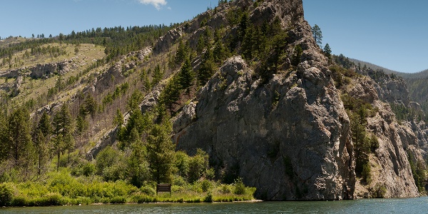 Gates of the Mountains on the Missouri River