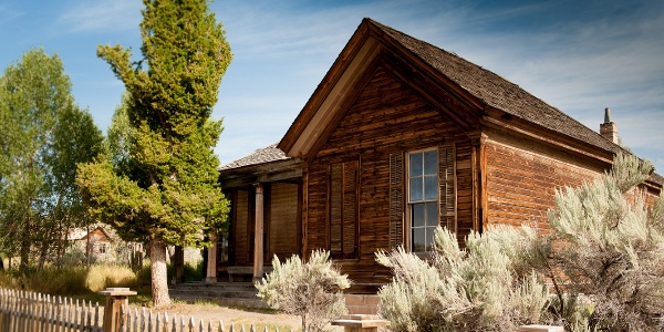 Old house exterior, Bannack State Park